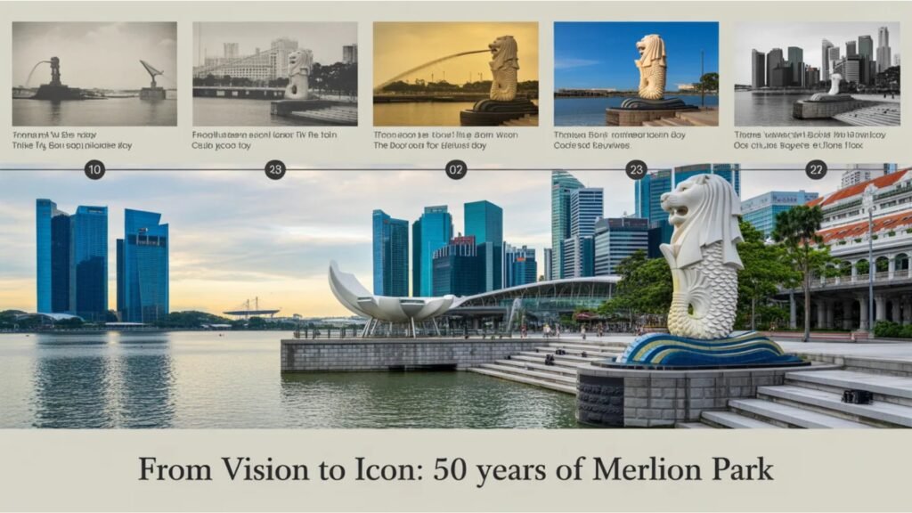 My Honest Experience at Merlion Park Singapore history of merlion park