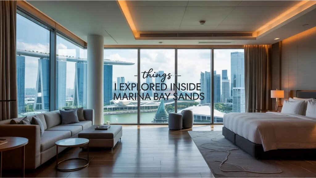 things i explored inside marina bay sands