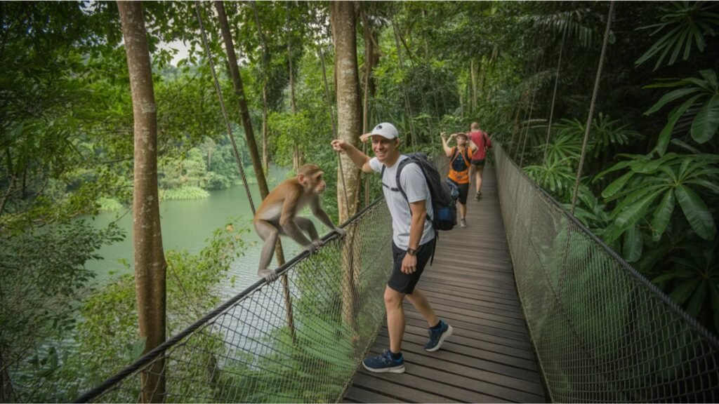 MacRitchie TreeTop Walk Singapore: My Hiking Experience tips from my personal experience at macritchie treetop walk singapore
