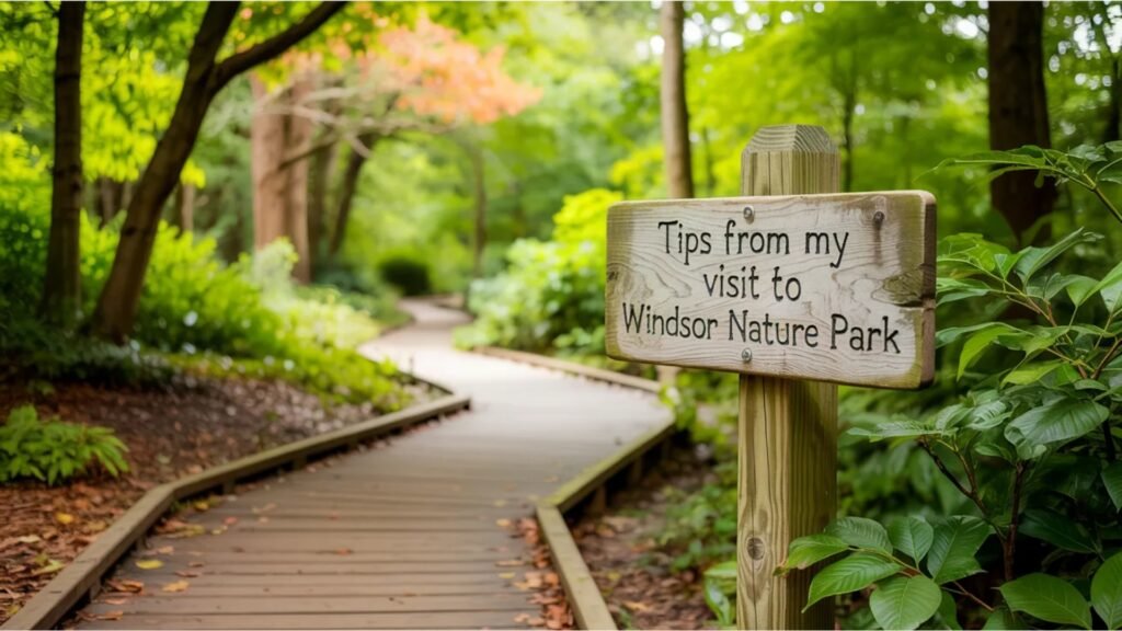 tips from my visit to windsor nature park