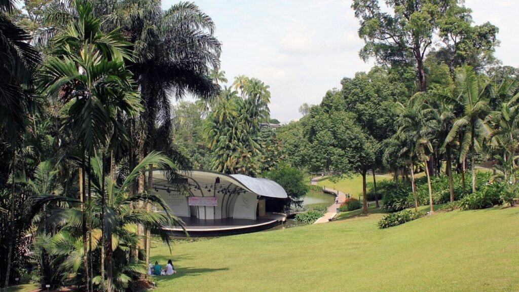 what is the singapore botanic gardens bandstand