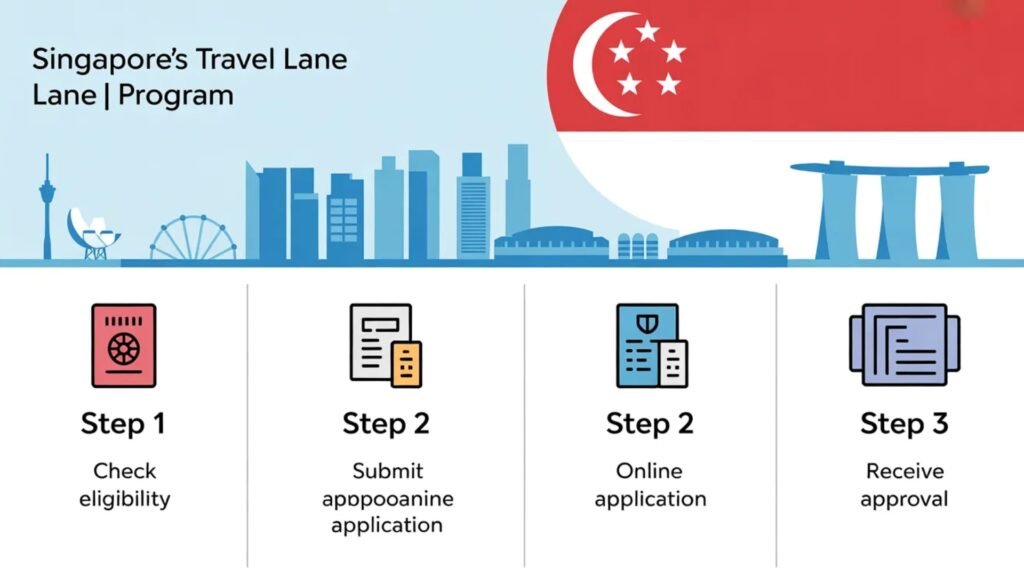 how to apply for singapore travel lane