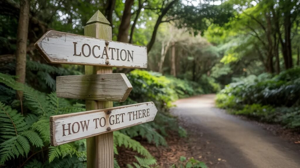 location and how to get there