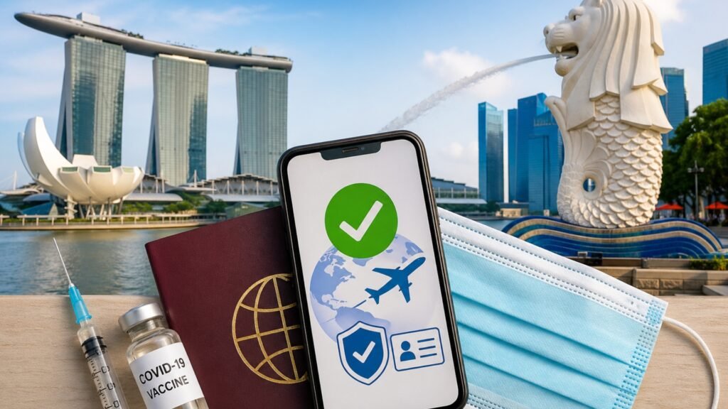 do you still need a vaccinated travel pass vtp for singapore