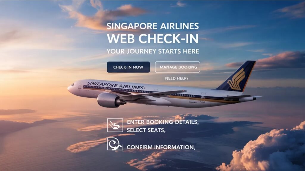 Singapore Airlines Boarding Pass, Check-in & Baggage Guide singapore airlines web check in online check in guide