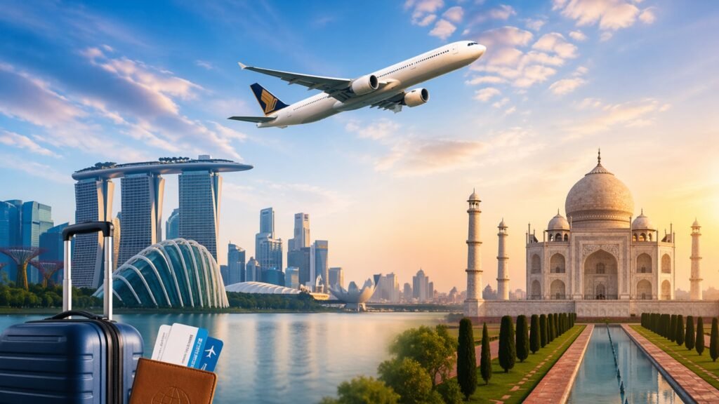 singapore to india flight ticket 2026 guide