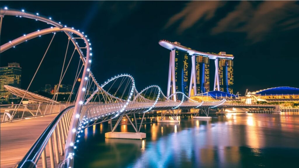 what is helix bridge singapore
