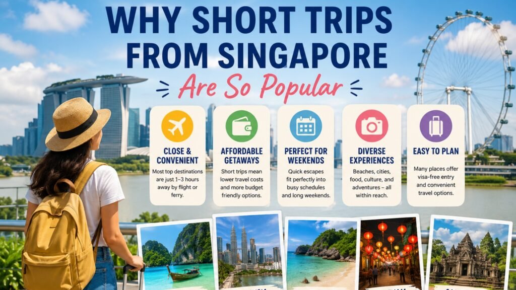 why short trips from singapore are so popular