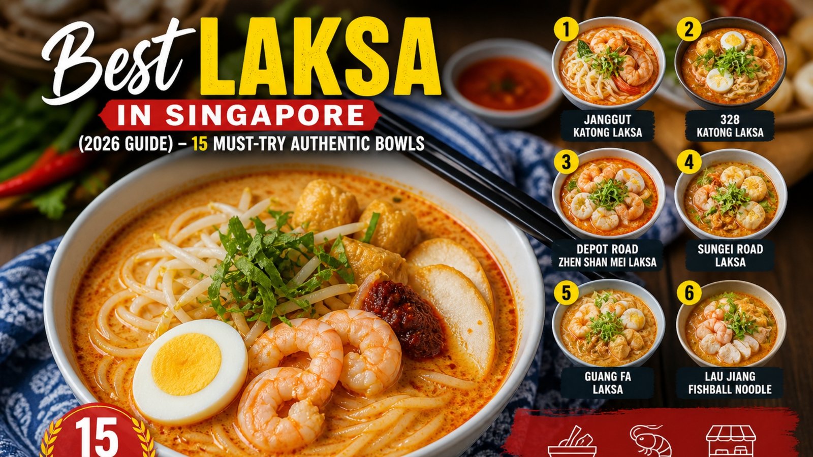 best laksa in singapore2026 guide–15 must try authentic bowls