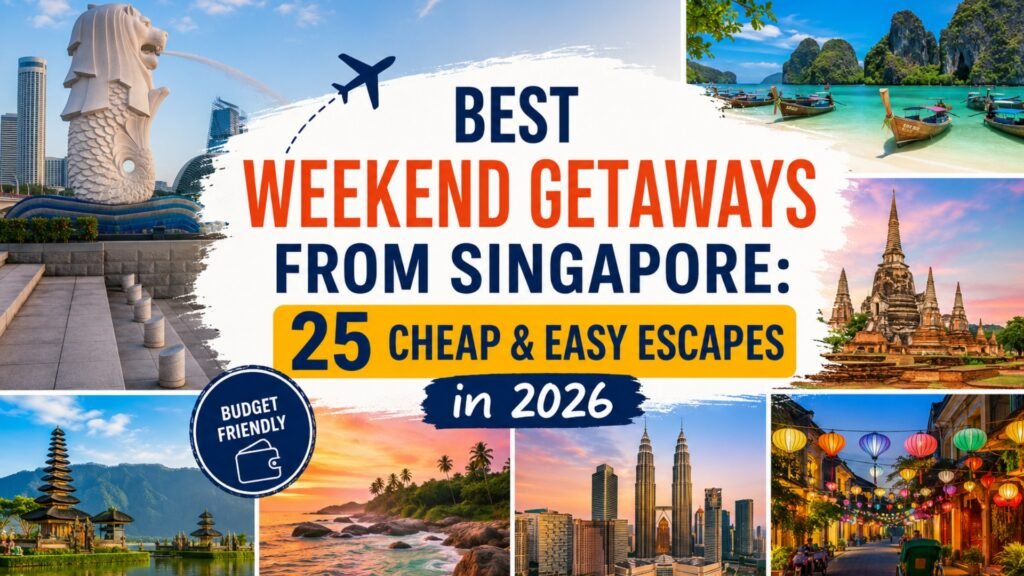 best weekend getaways from singapore 25 cheap and easy escapes 2026 guide